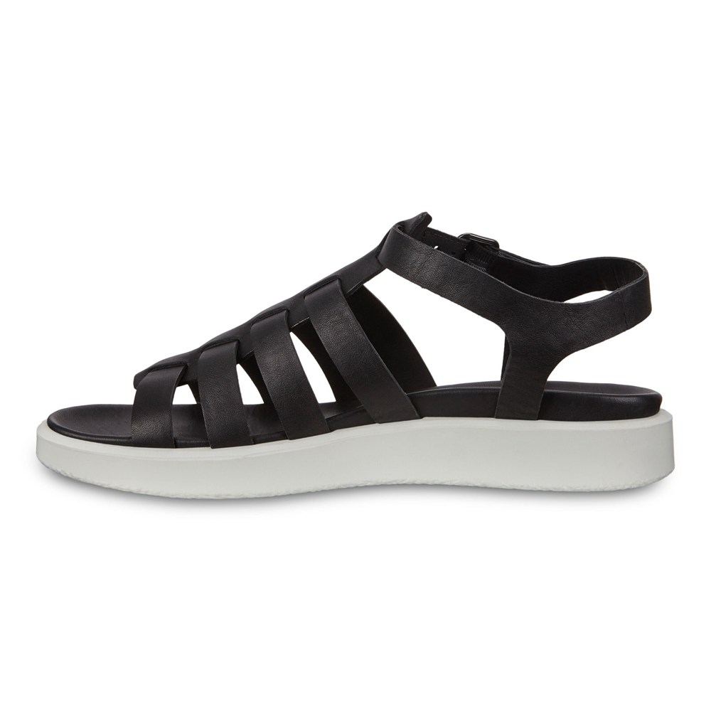 Sandalias Mujer - ECCO Flowt Lx Flat - Negros - PEY179804